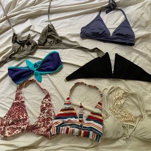 Bikini top lot!! 7 tops included